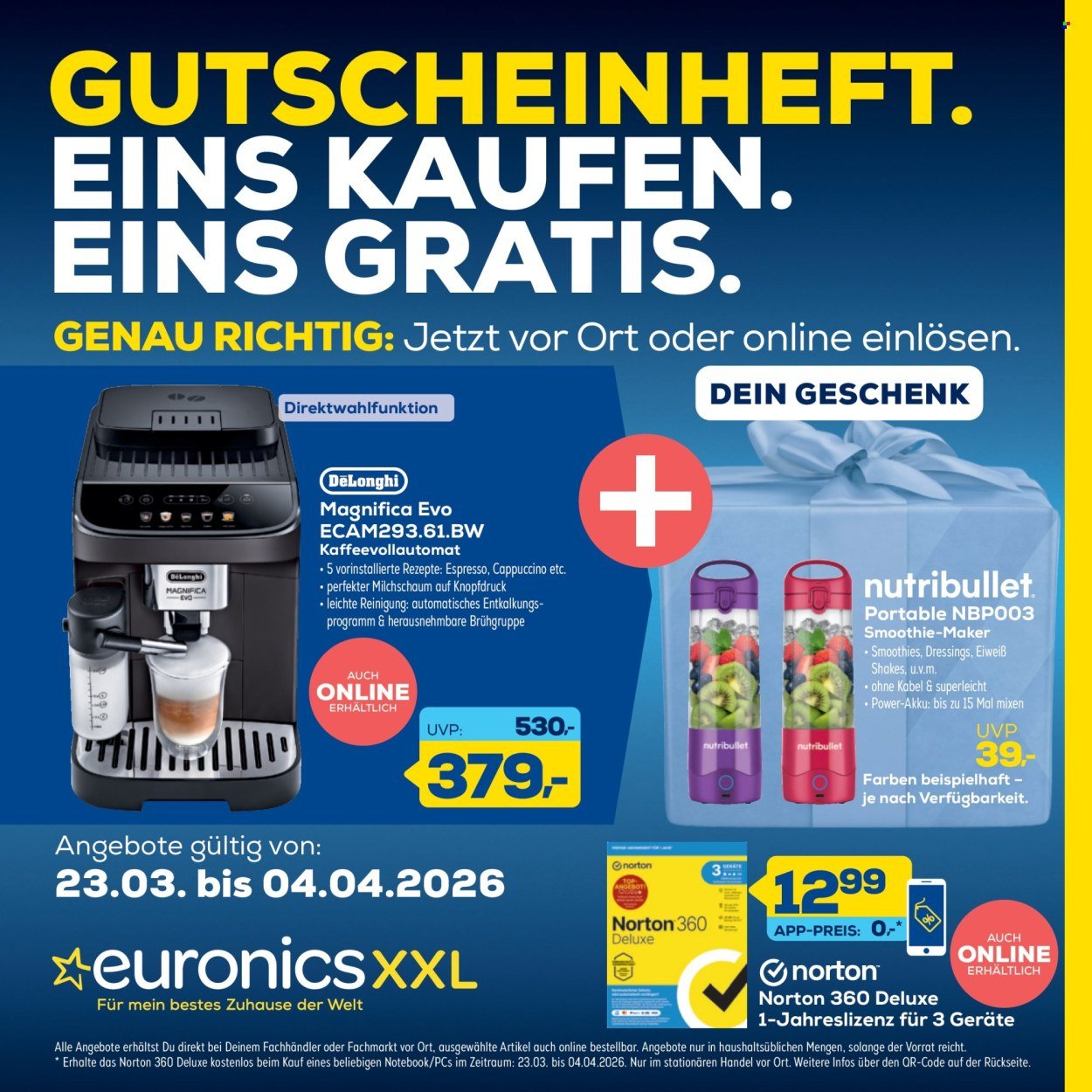 EURONICS Prospekt - Ab Montag 23.03.2026 (2026-03-23 - 2026-04-04)