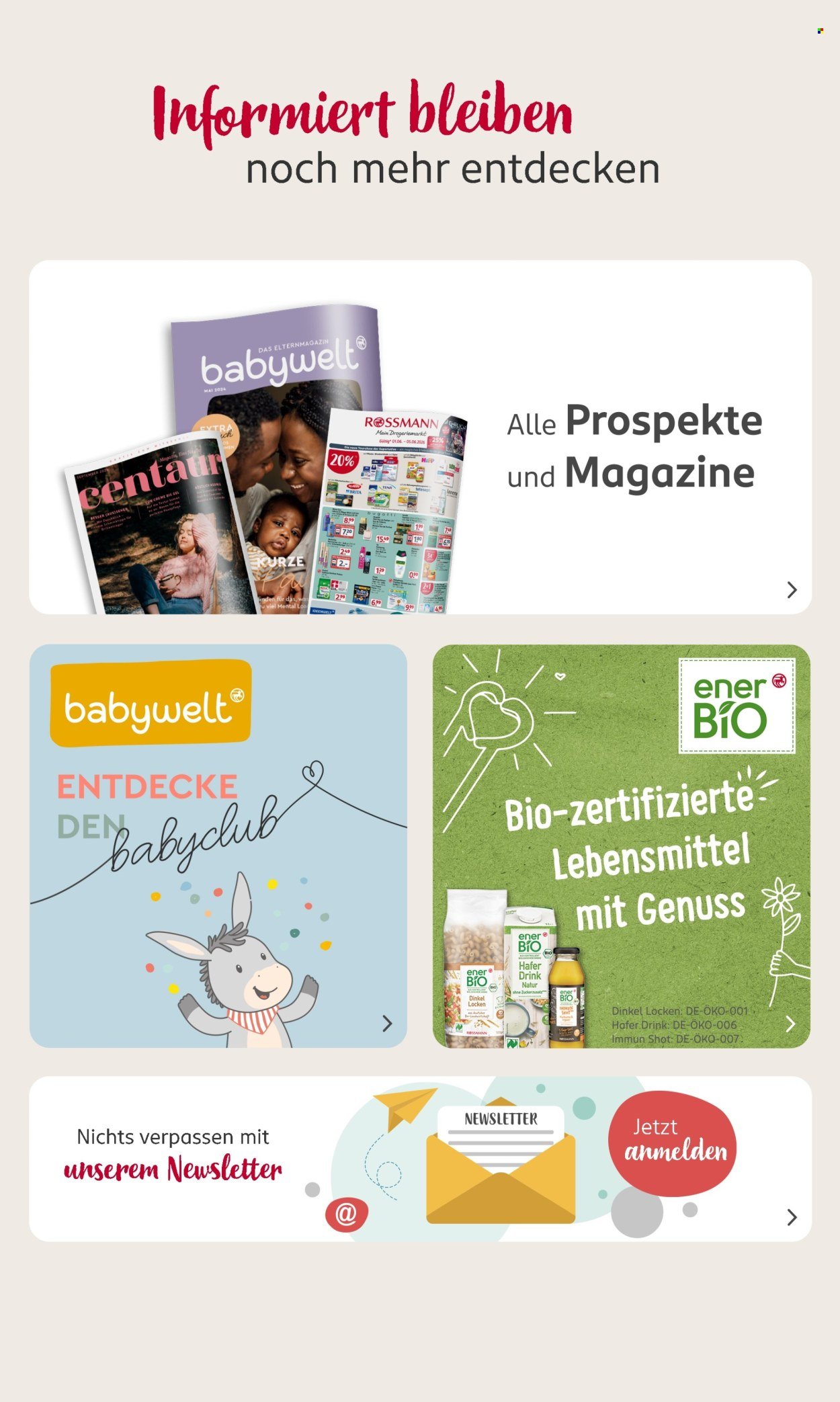 ROSSMANN Prospekt - Unsere App-Angebote