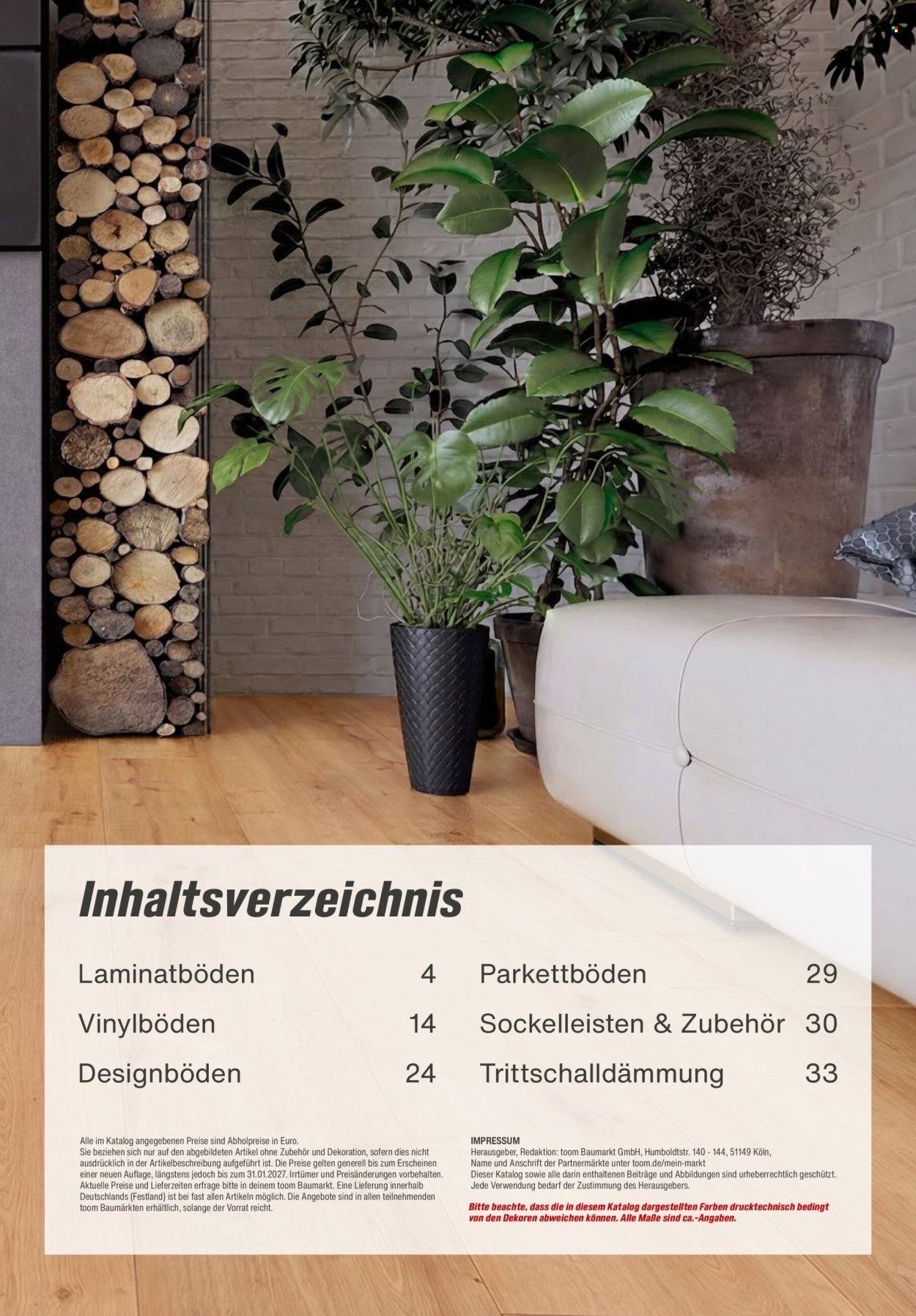 TOOM BAUMARKT Prospekt - Bodenbeläge & Zubehör