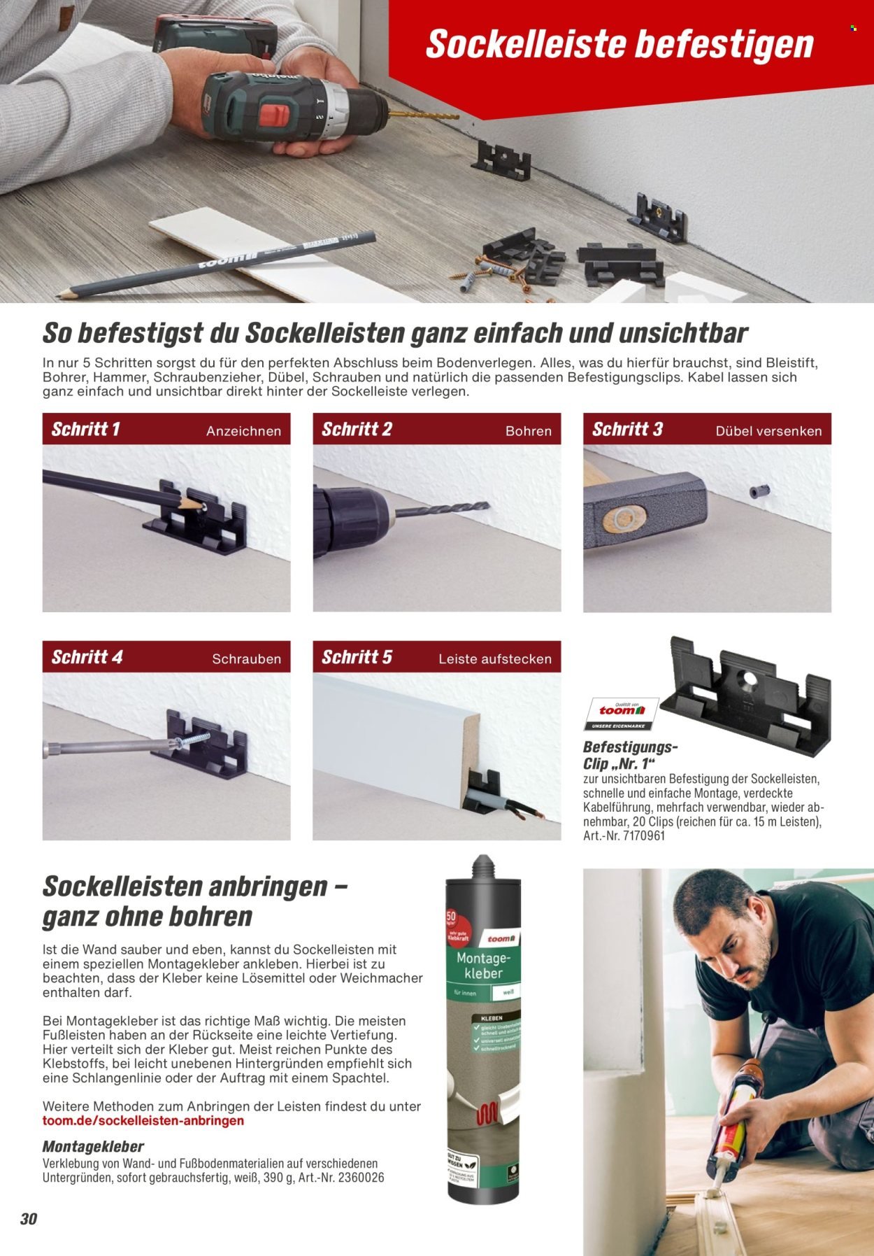 TOOM BAUMARKT Prospekt - Bodenbeläge & Zubehör