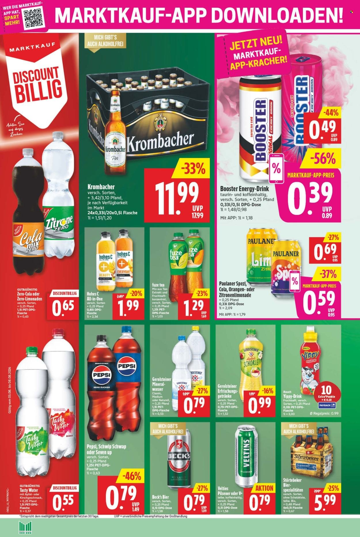 MARKTKAUF Prospekt - Ab Montag 3.08.2026