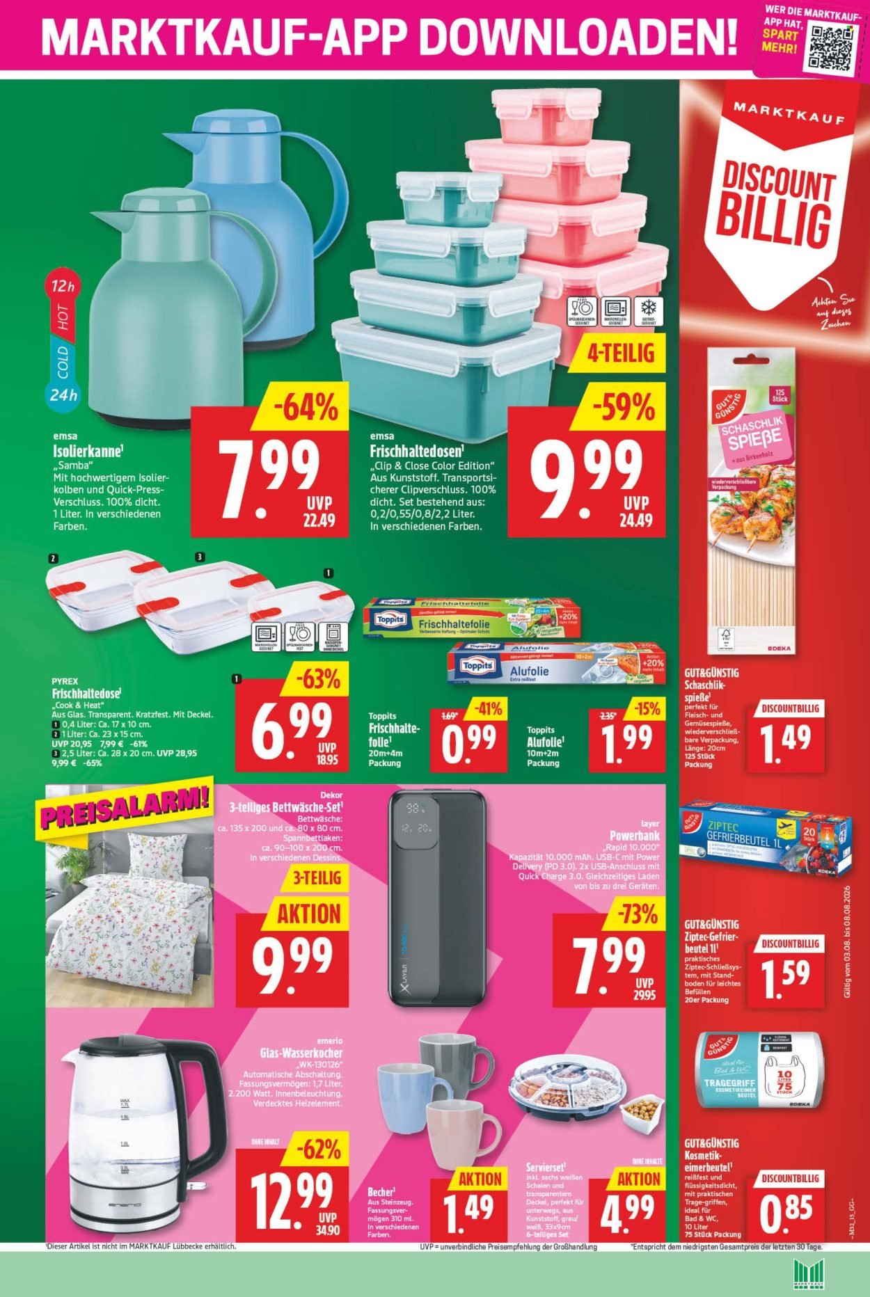 MARKTKAUF Prospekt - Ab Montag 3.08.2026