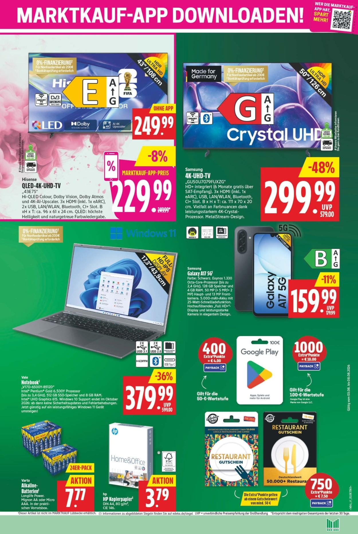 MARKTKAUF Prospekt - Ab Montag 3.08.2026