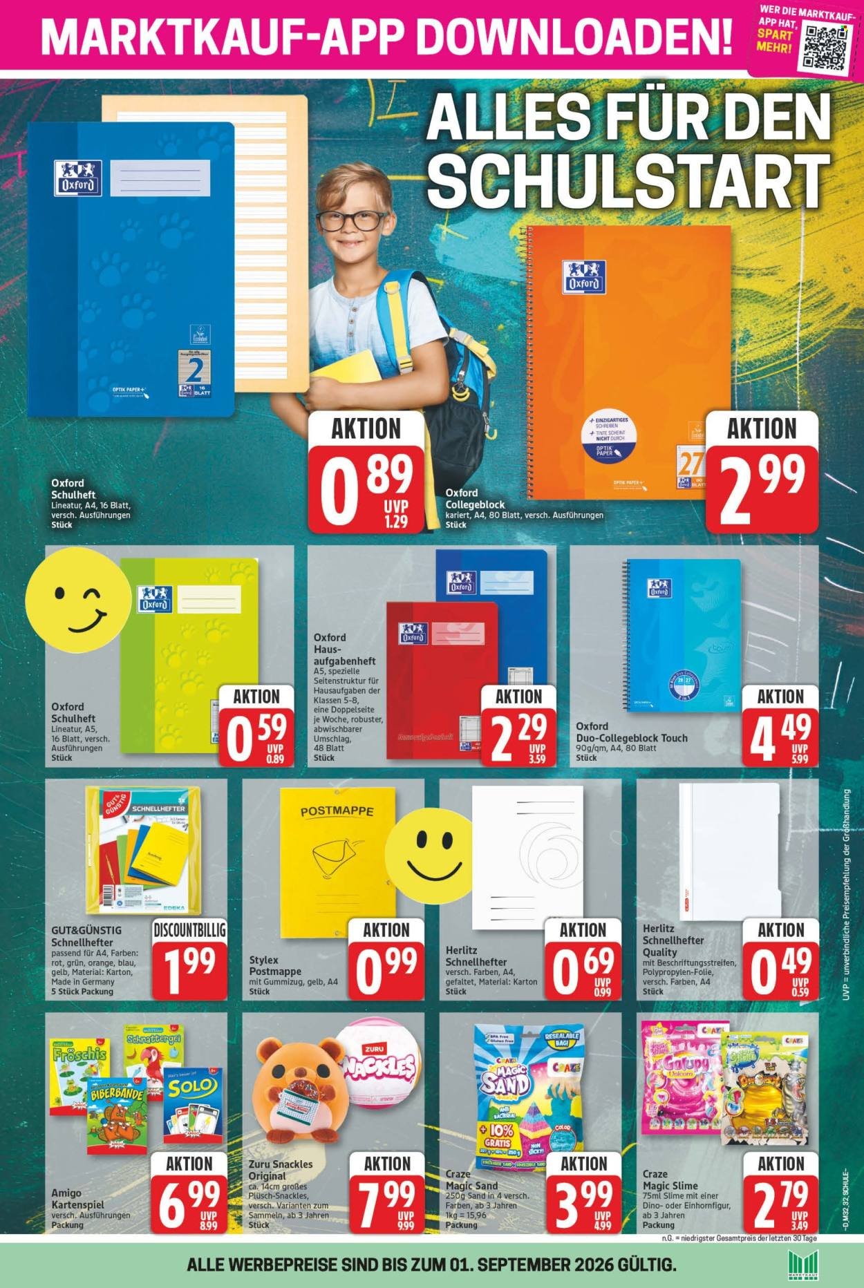 MARKTKAUF Prospekt - Ab Montag 3.08.2026