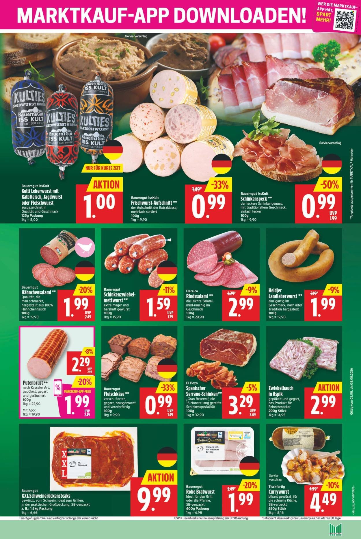 MARKTKAUF Prospekt - Ab Montag 3.08.2026