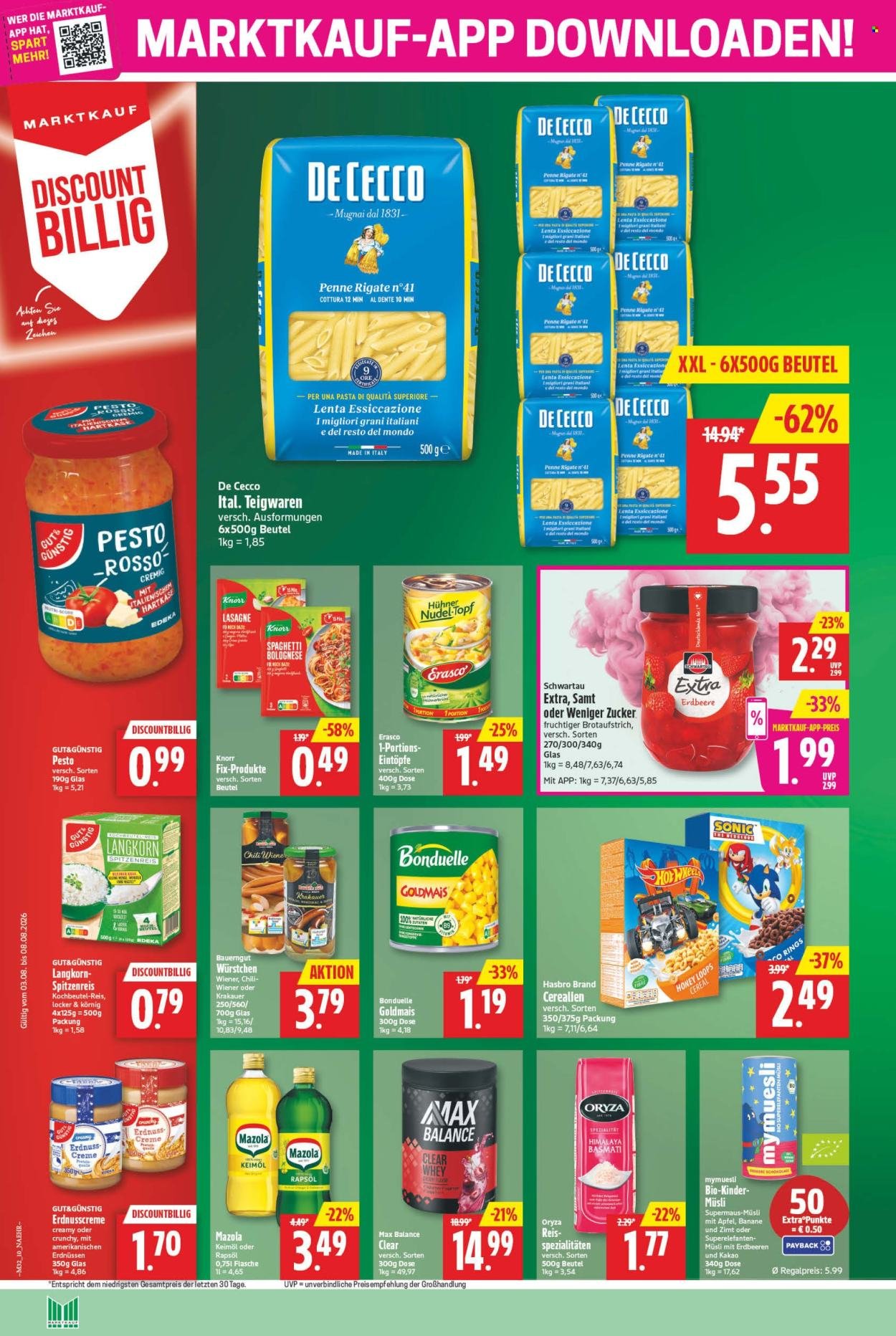 MARKTKAUF Prospekt - Ab Montag 3.08.2026