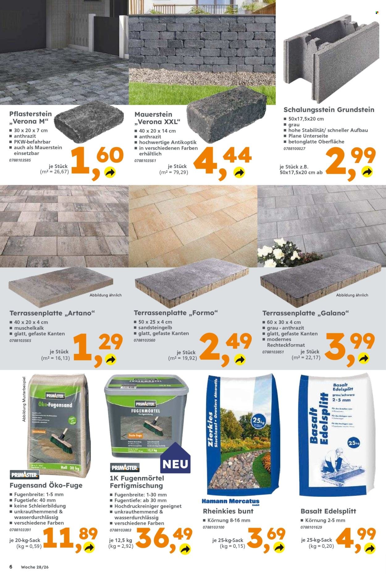 GLOBUS BAUMARKT Prospekt - Ab Montag 6.07.2026