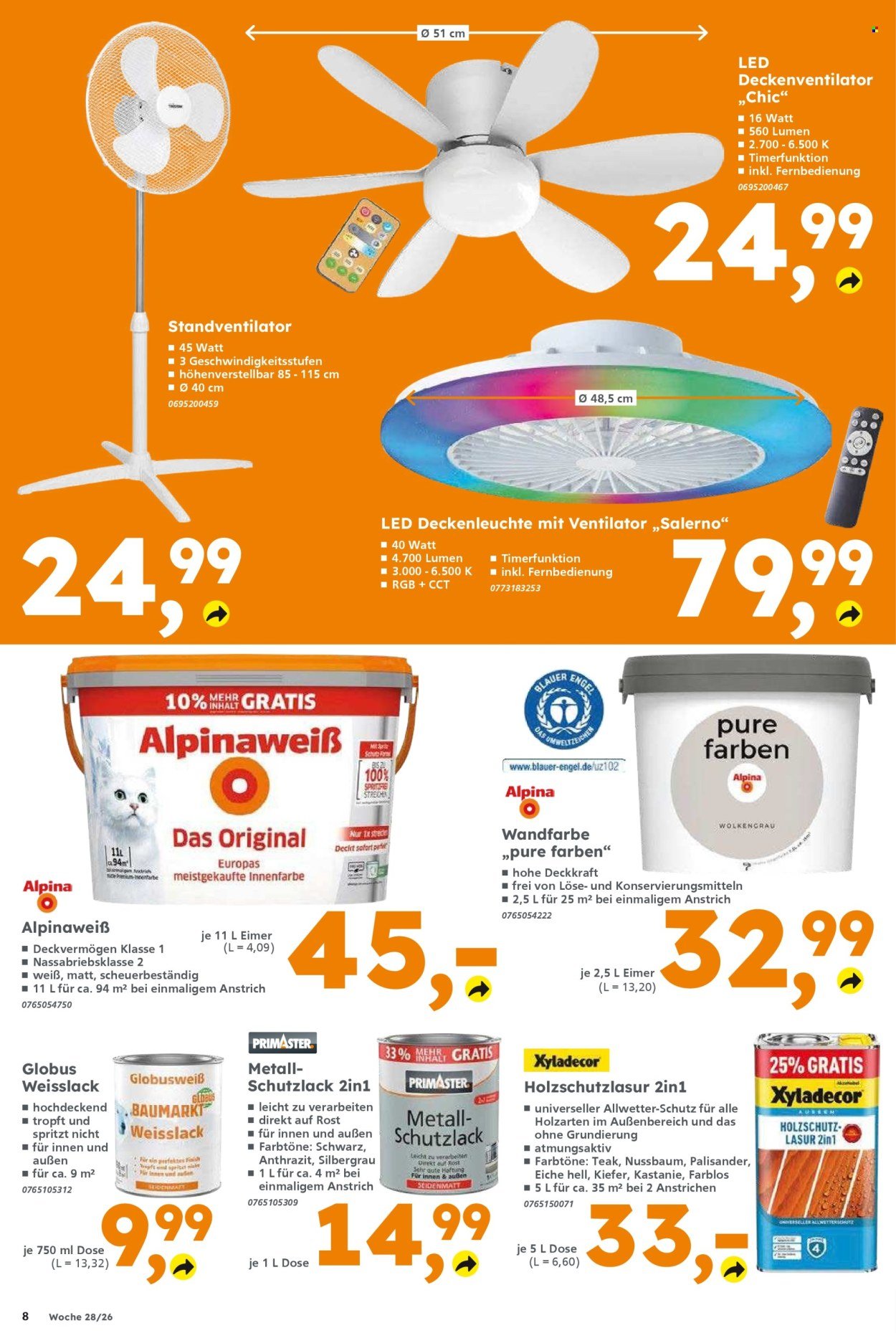 GLOBUS BAUMARKT Prospekt - Ab Montag 6.07.2026