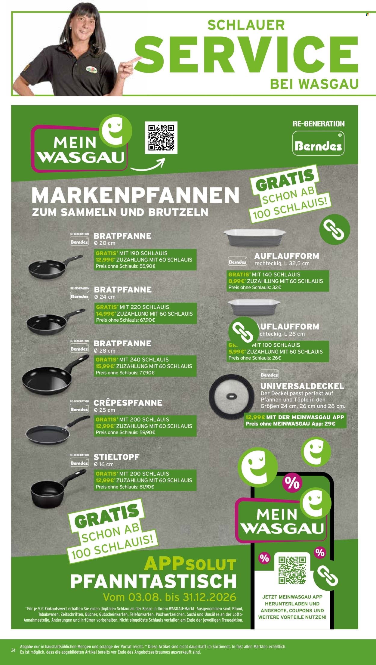 WASGAU Prospekt - Ab Montag 27.07.2026
