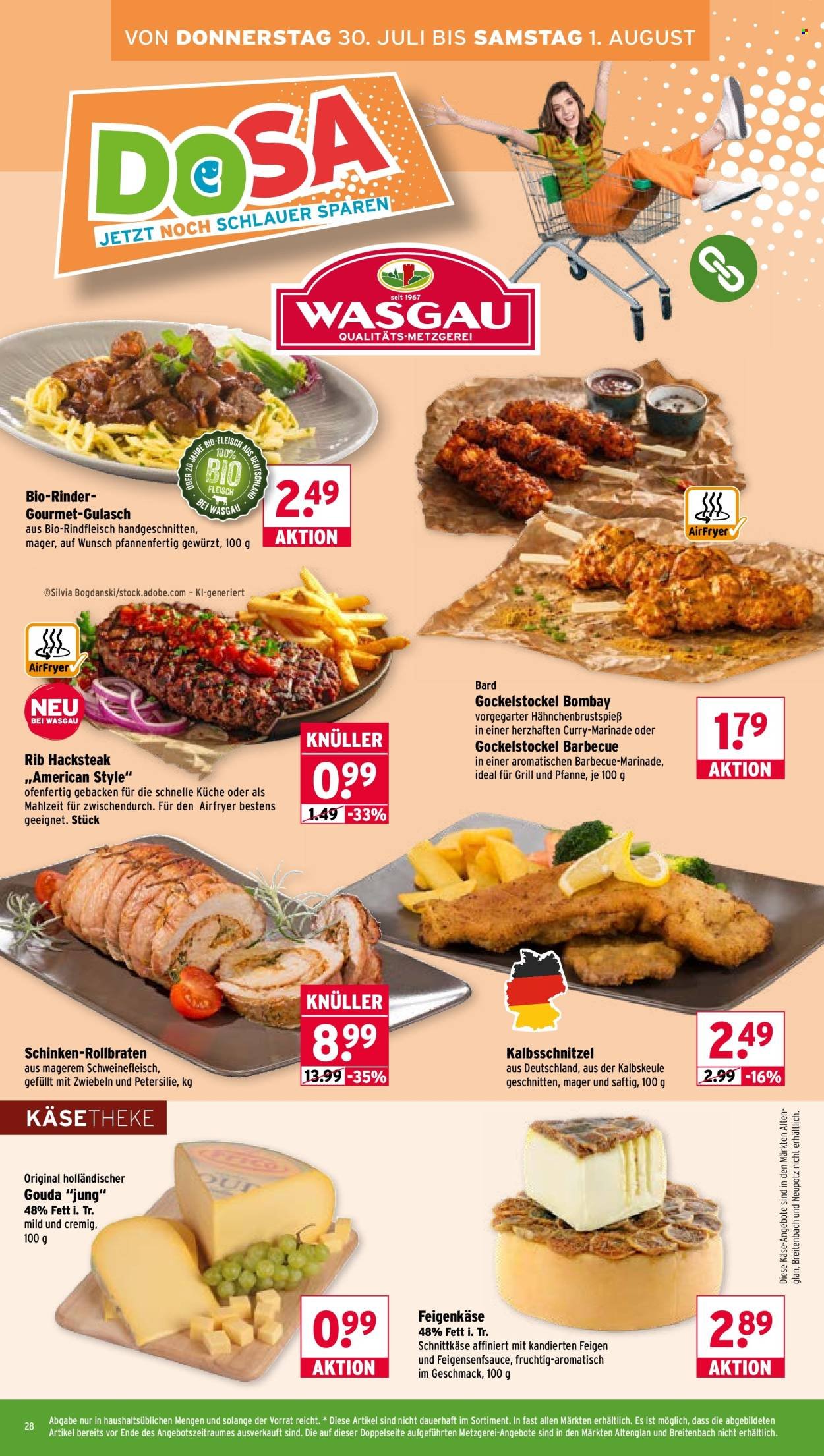 WASGAU Prospekt - Ab Montag 27.07.2026