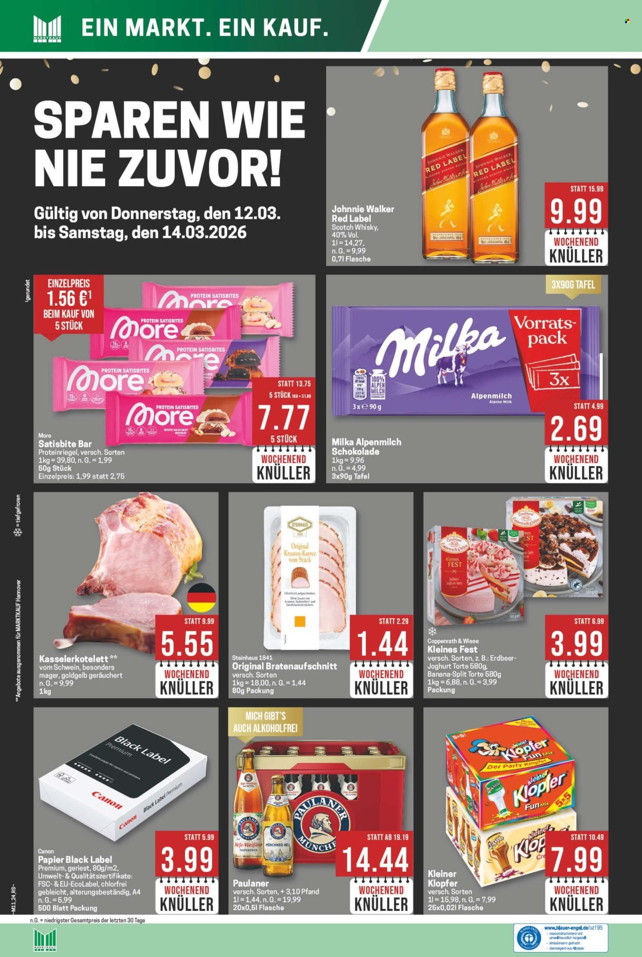 MARKTKAUF Prospekt - Ab Montag 9.03.2026