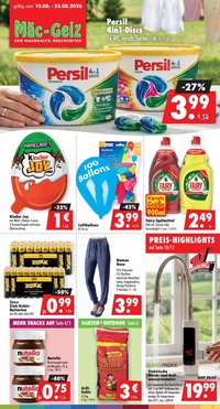 MÄC-GEIZ Prospekt - Ab Montag 10.08.2026