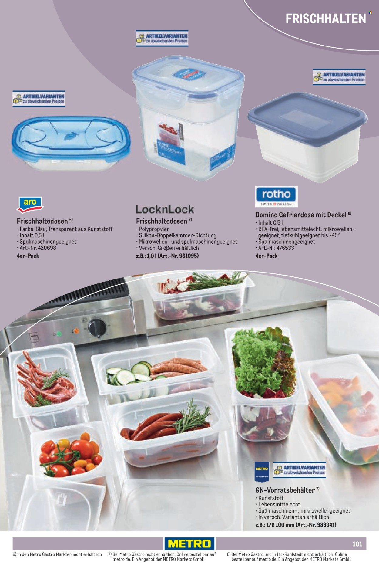 METRO Angebote - Non Food Sortiment
