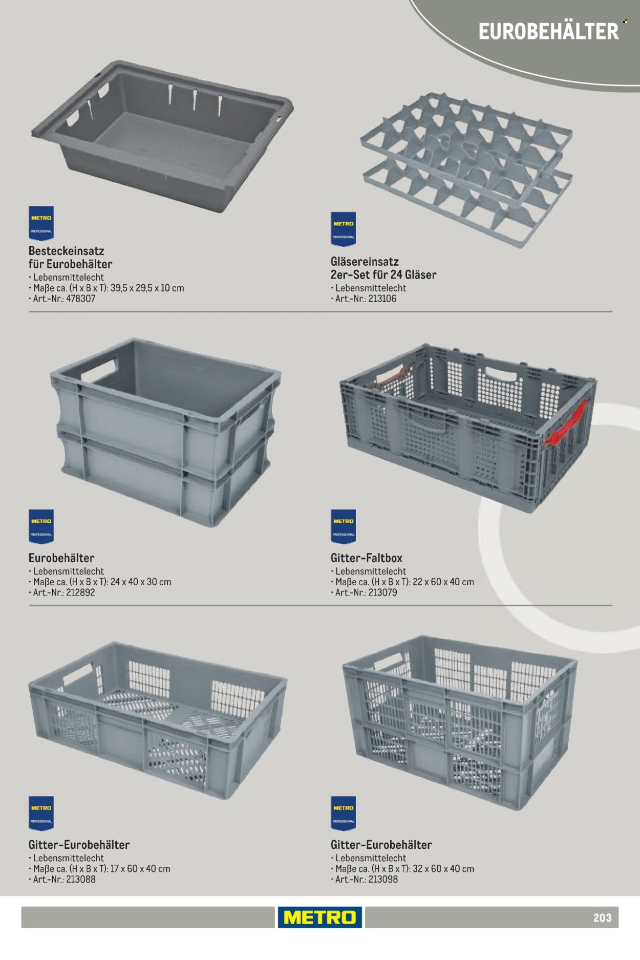 METRO Angebote - Non Food Sortiment