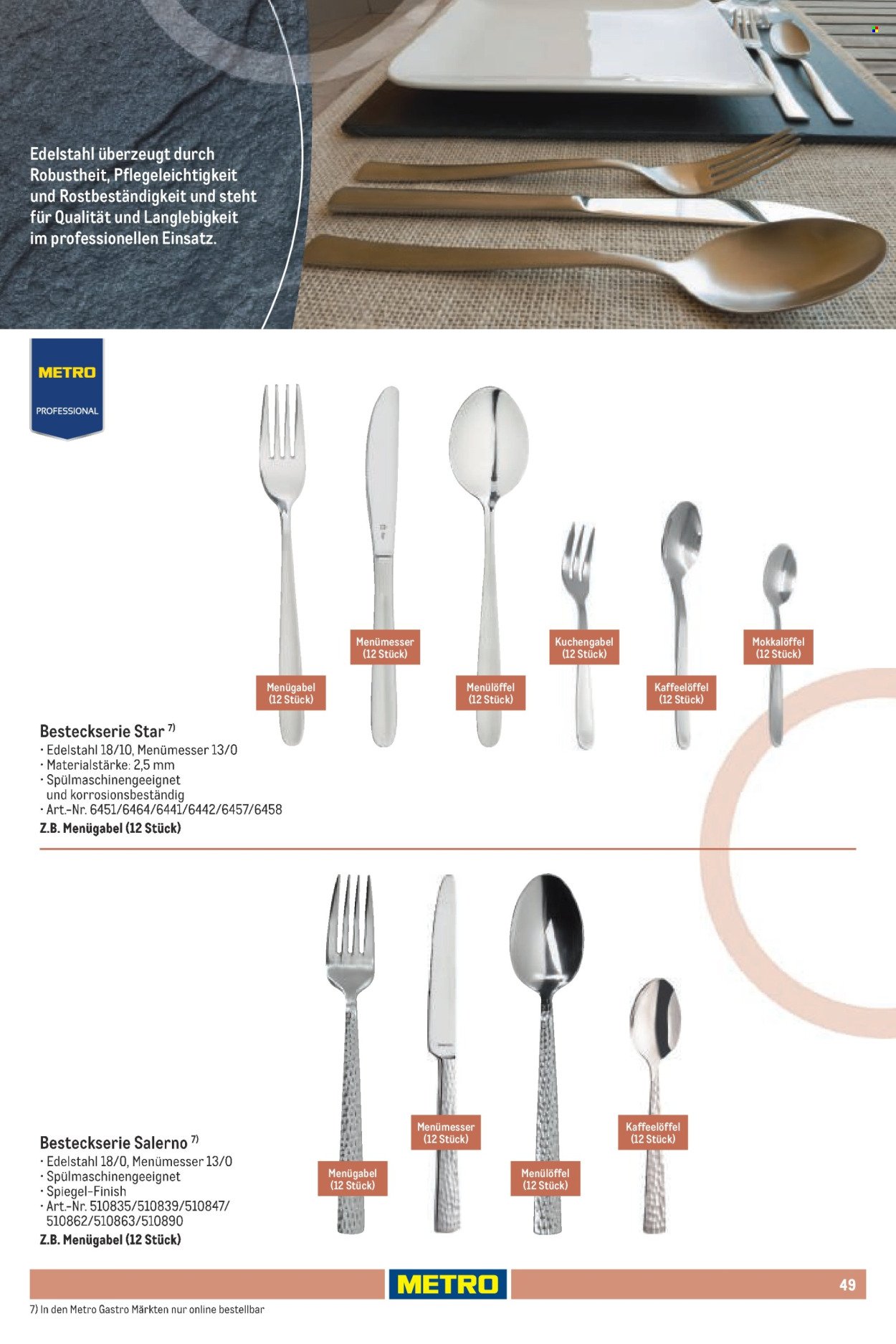 METRO Angebote - Non Food Sortiment