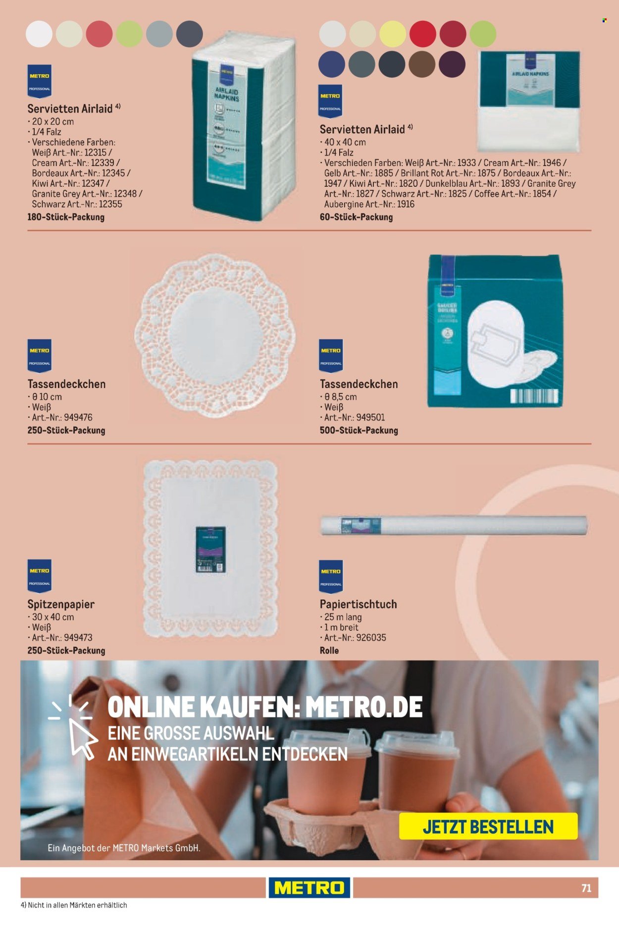 METRO Angebote - Non Food Sortiment