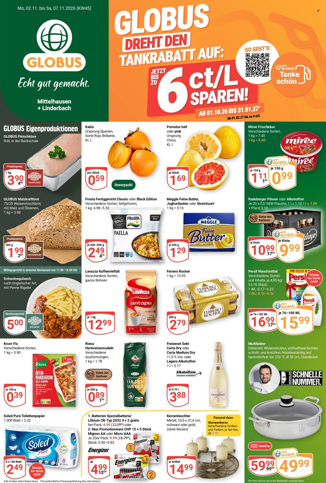 GLOBUS Prospekt - Ab Montag 2.11.2026