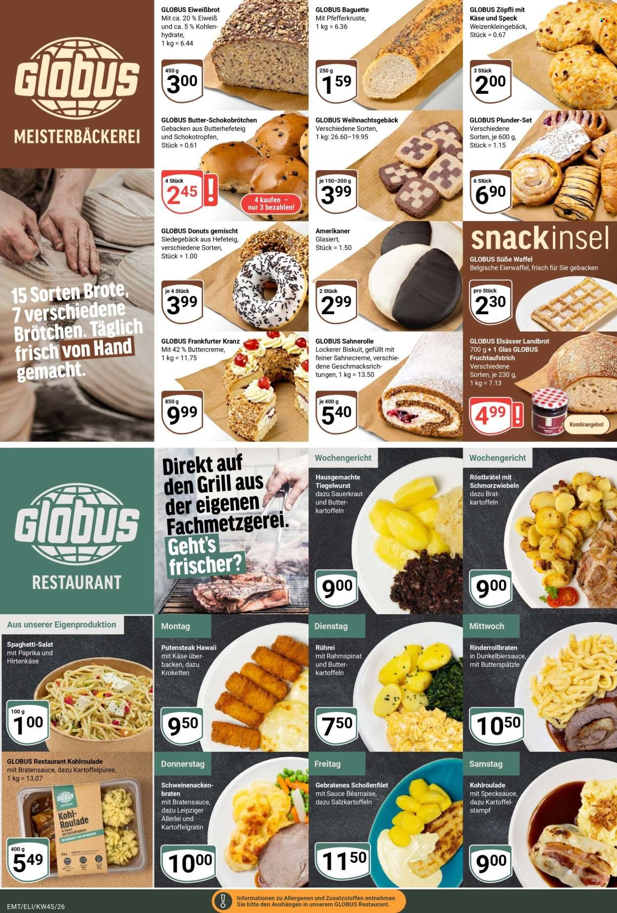 GLOBUS Prospekt - Ab Montag 2.11.2026