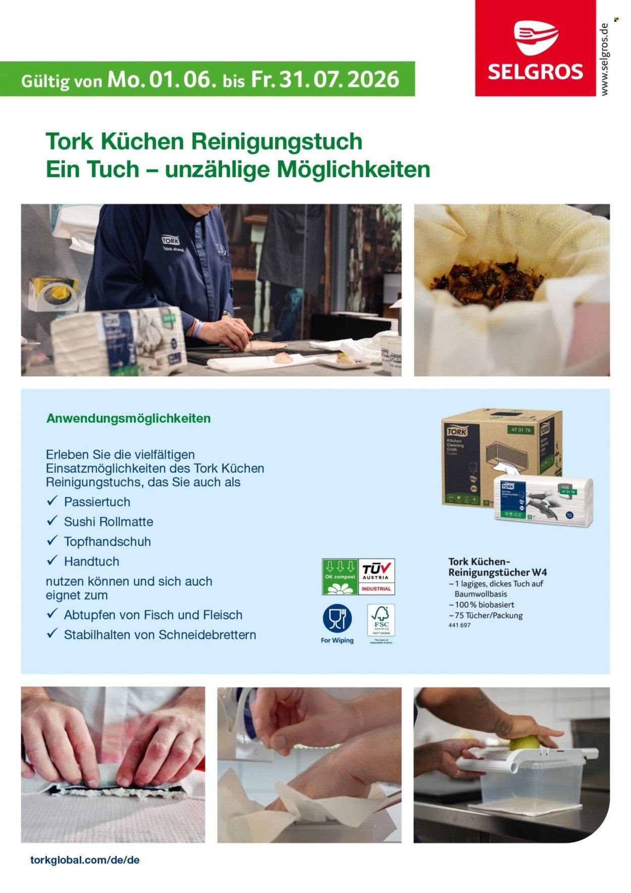 SELGROS Prospekt - Tork