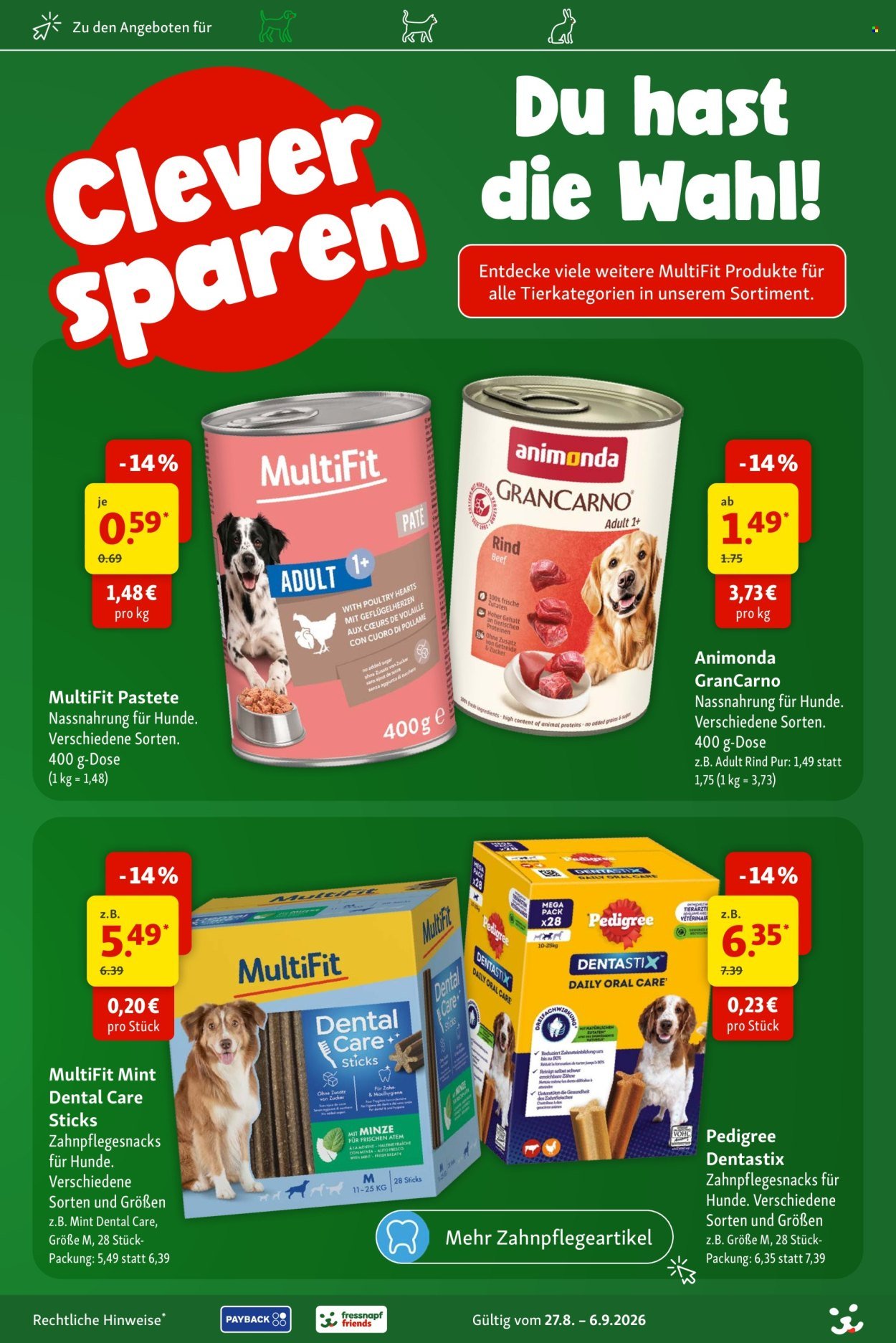 FRESSNAPF Prospekt - Ab Donnerstag 27.08.2026