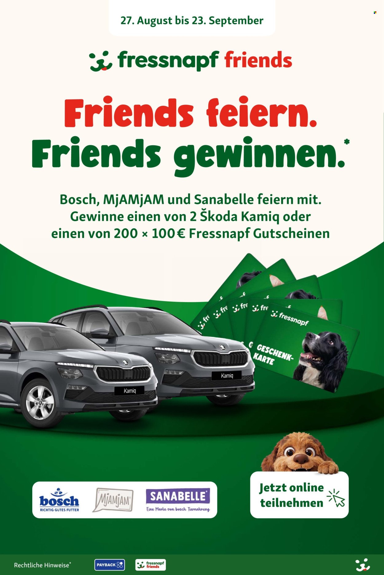 FRESSNAPF Prospekt - Ab Donnerstag 27.08.2026