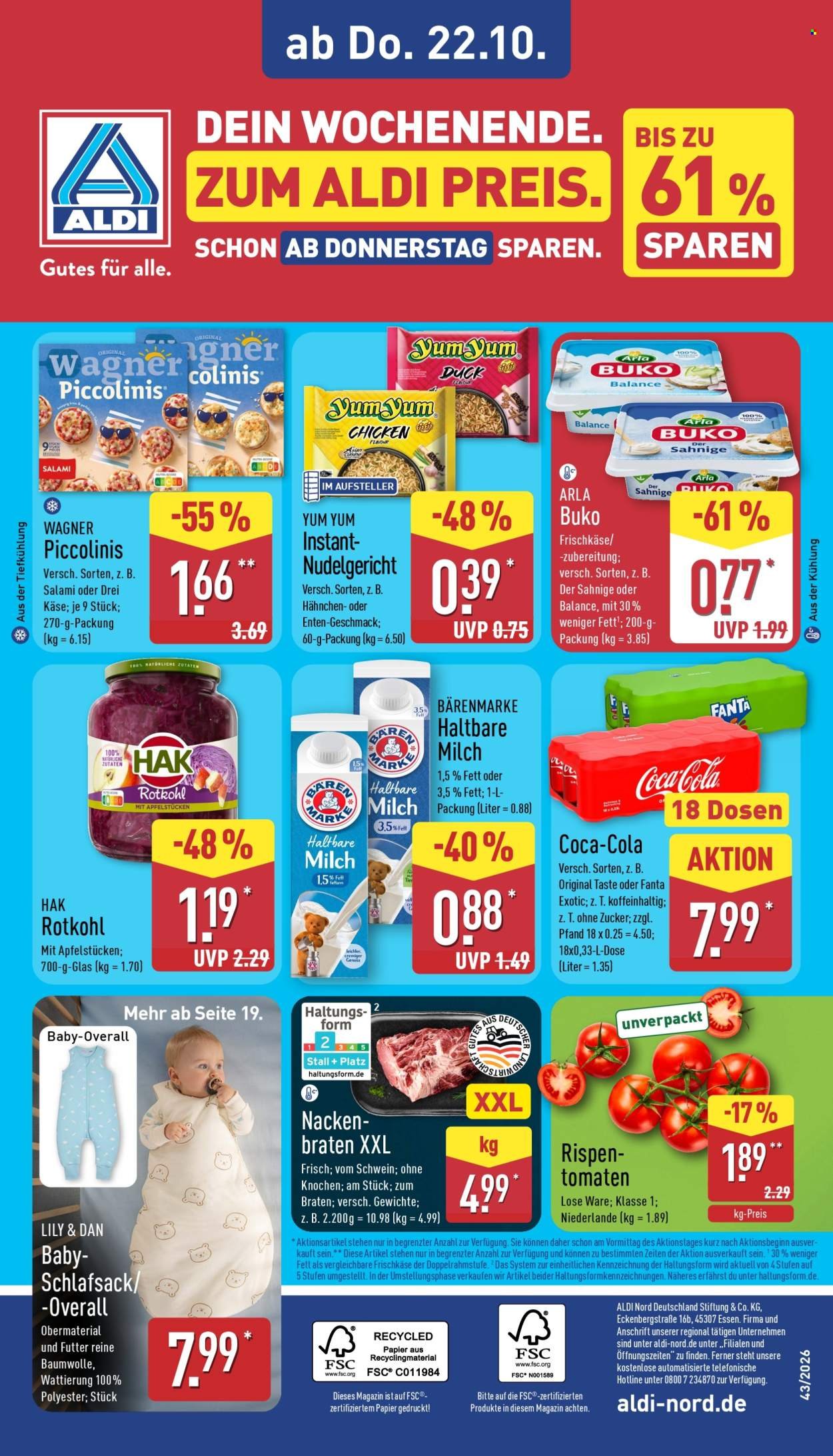 ALDI NORD Prospekt - Ab Montag 19.10.2026