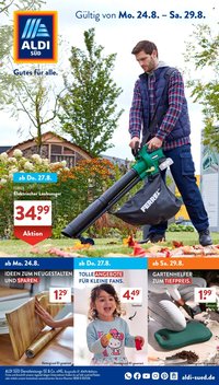 ALDI SÜD Prospekt - Ab Montag 24.08.2026