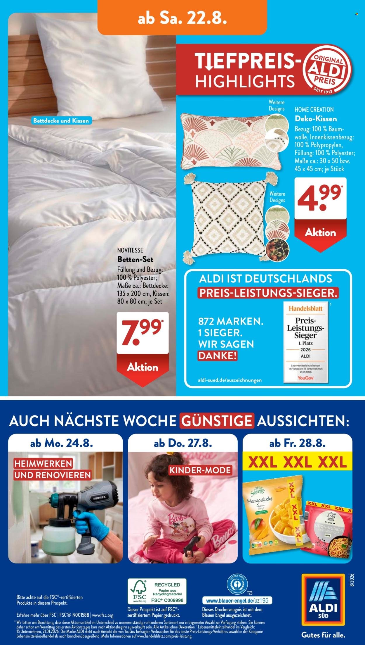 ALDI SÜD Prospekt - Ab Montag 17.08.2026