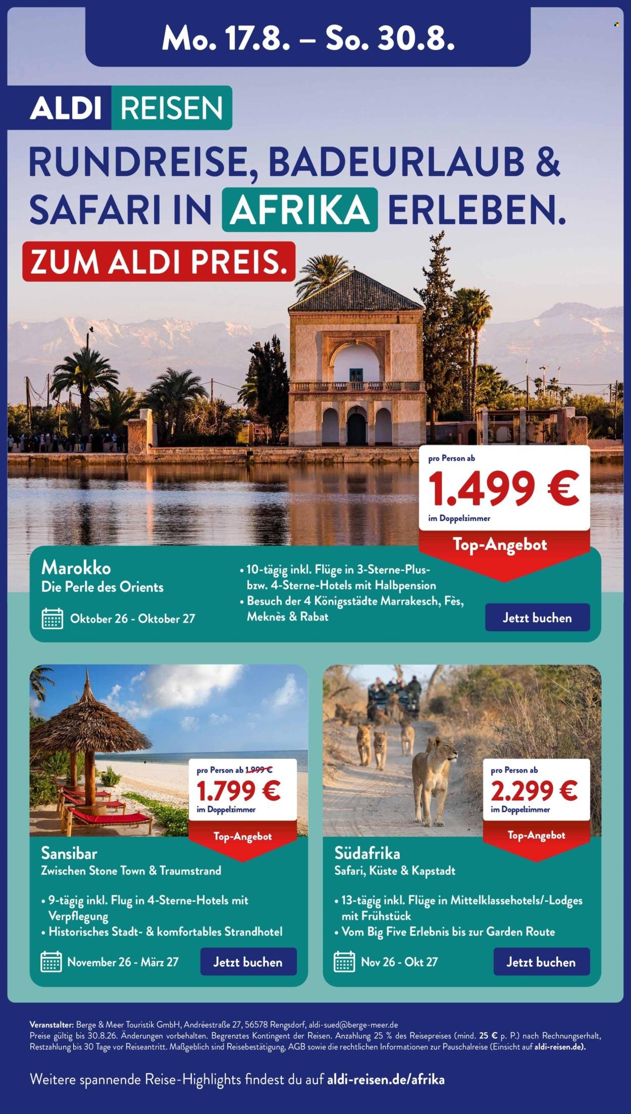 ALDI SÜD Prospekt - Ab Montag 17.08.2026
