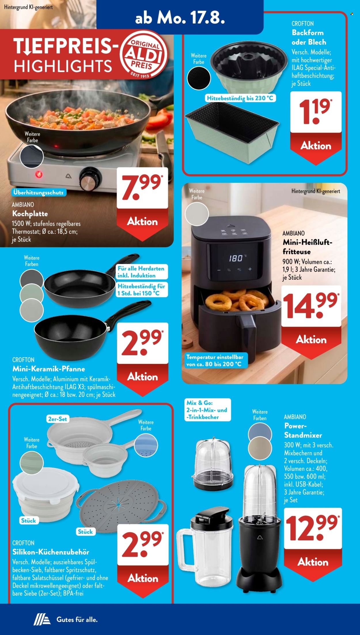 ALDI SÜD Prospekt - Ab Montag 17.08.2026