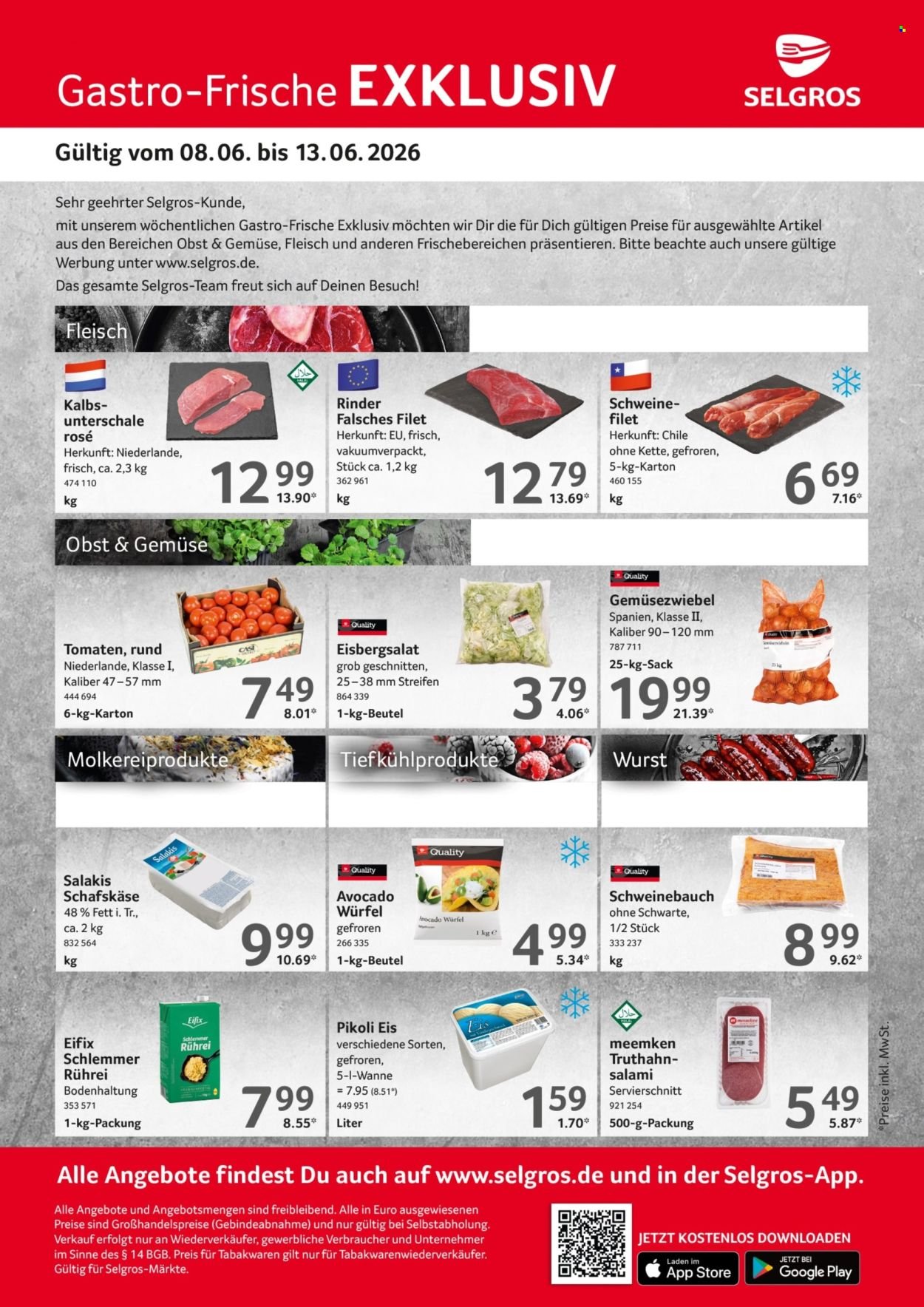 SELGROS Prospekt - Gastro Angebote
