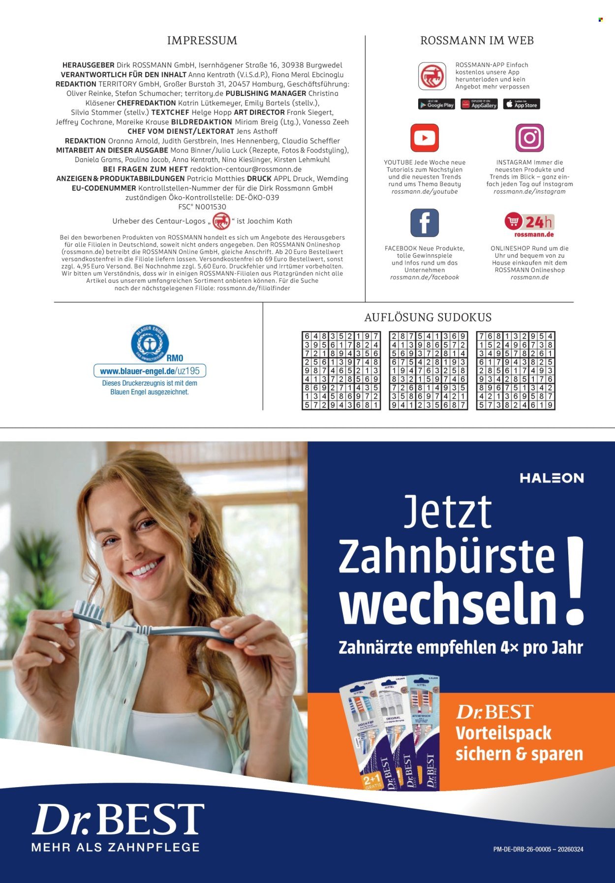 ROSSMANN Prospekt - Centaur