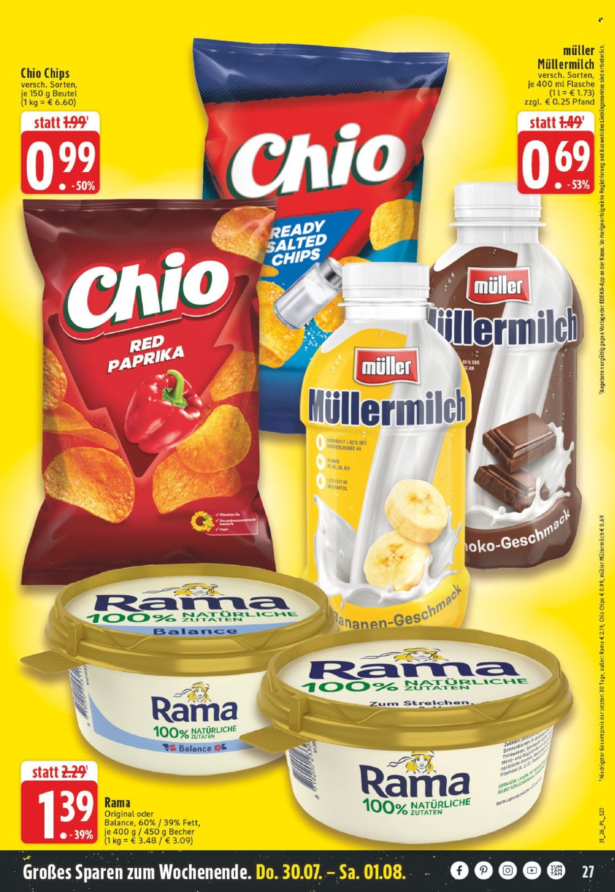 EDEKA Prospekt - Ab Montag 27.07.2026