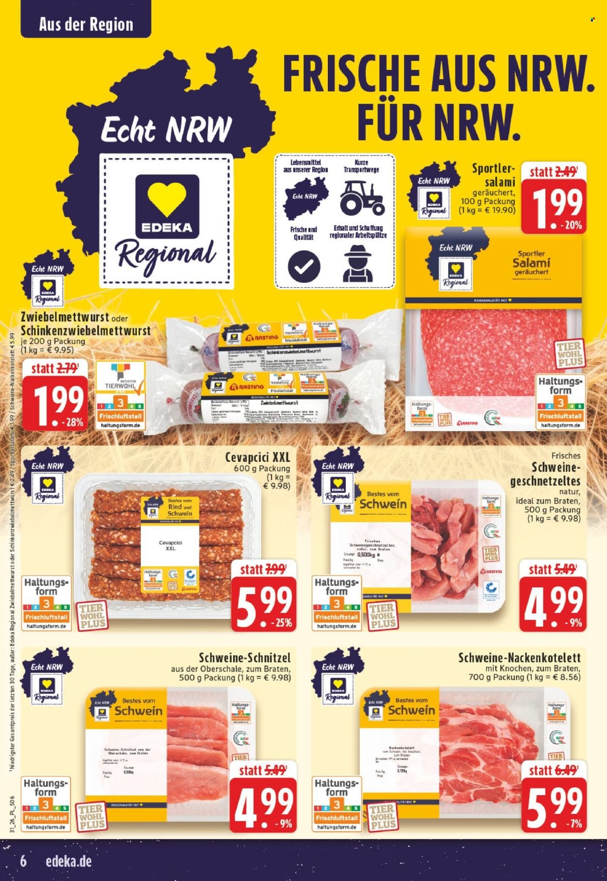 EDEKA Prospekt - Ab Montag 27.07.2026