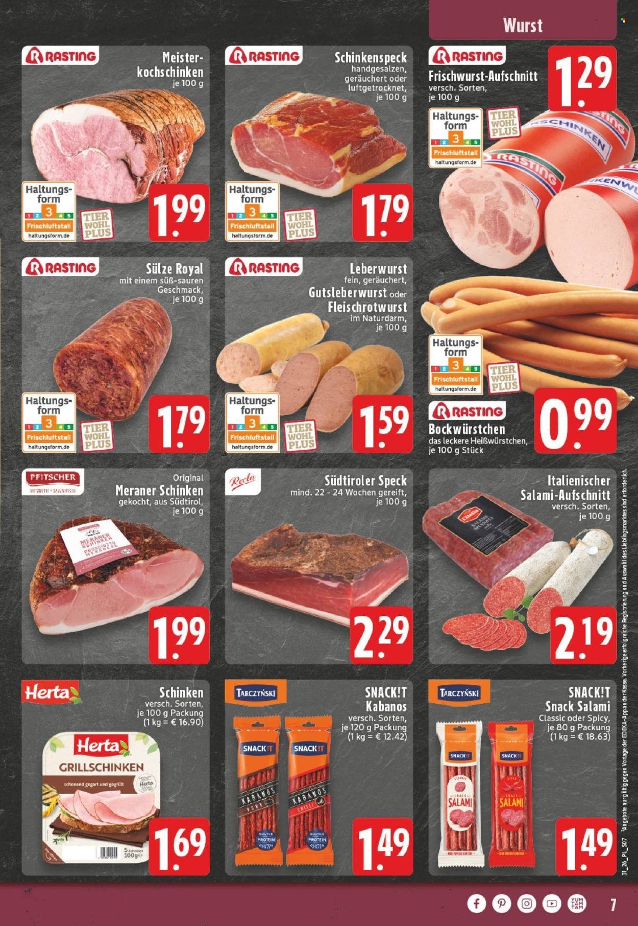 EDEKA Prospekt - Ab Montag 27.07.2026