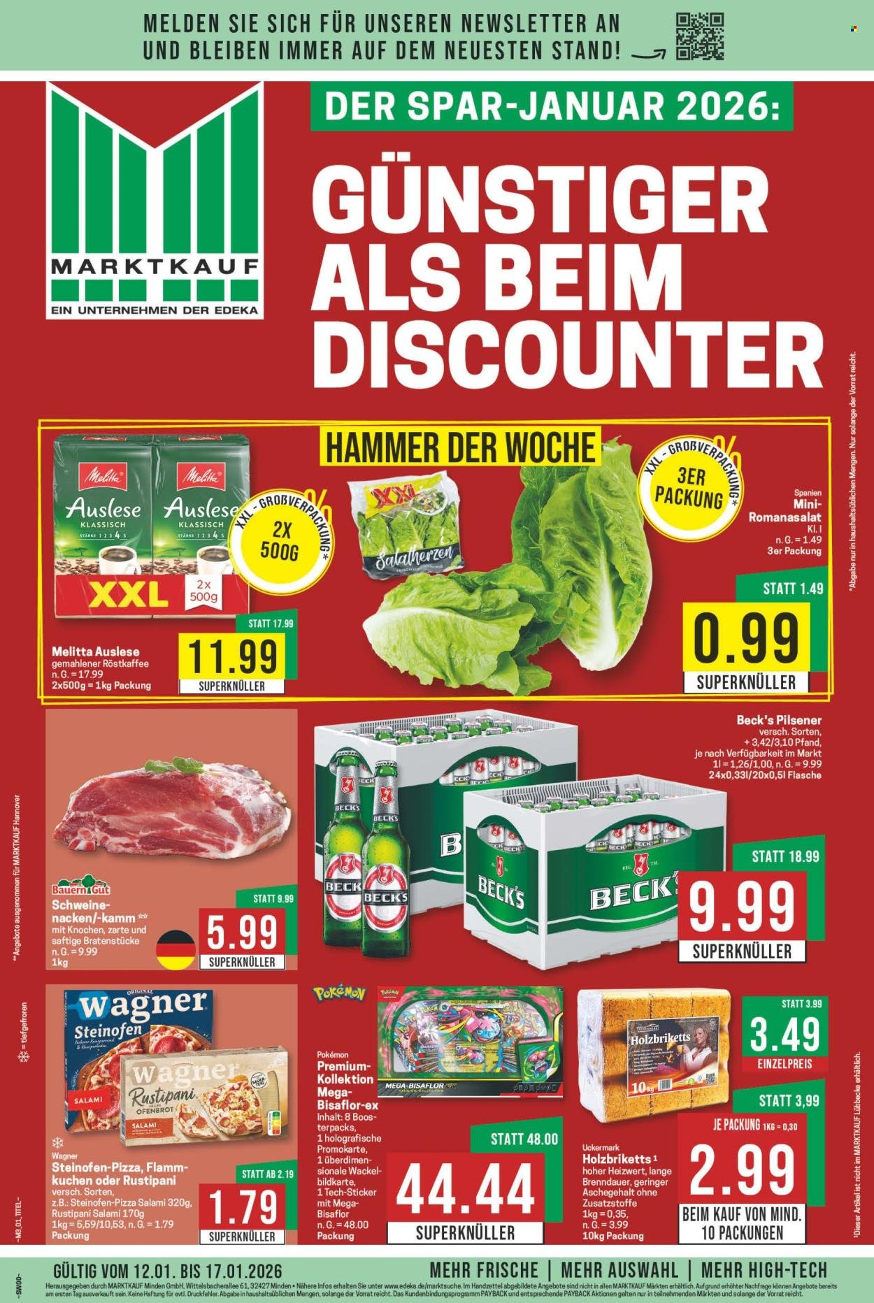 MARKTKAUF Prospekt - Ab Montag 12.01.2026