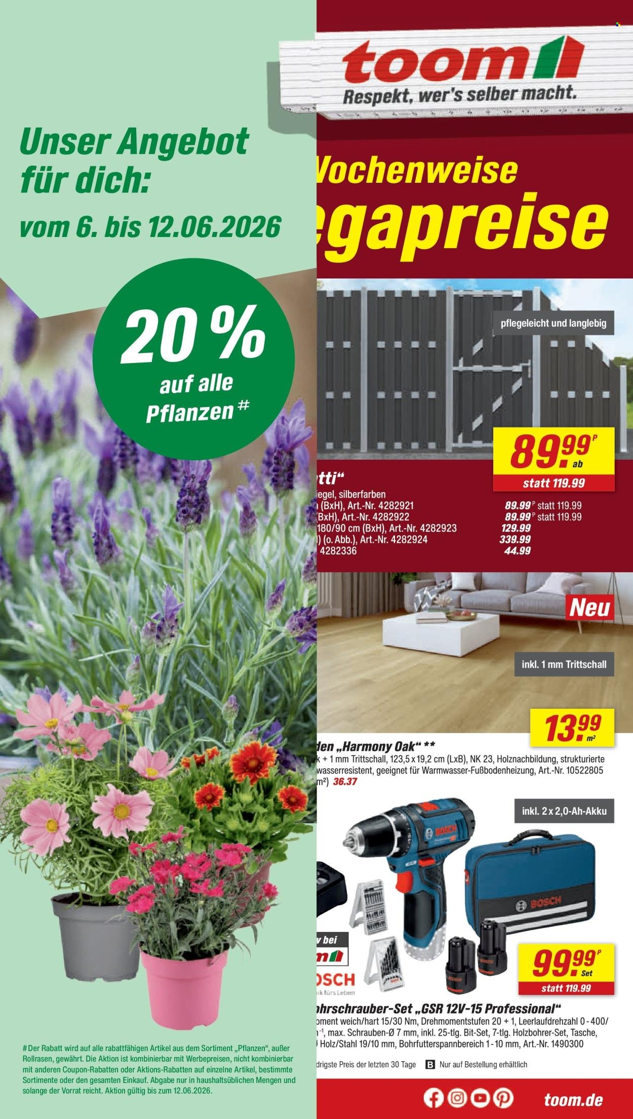 TOOM BAUMARKT Prospekt - Ab Samstag 6.06.2026