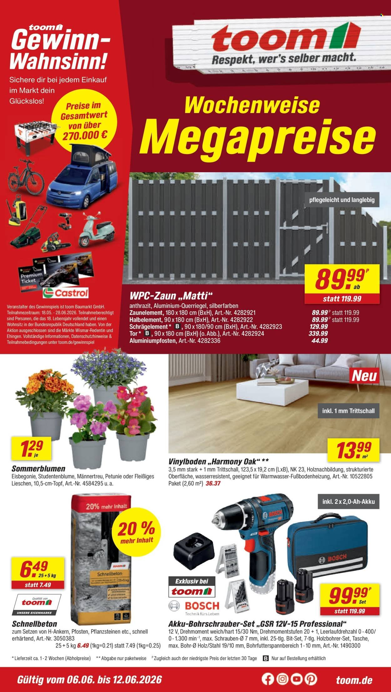 TOOM BAUMARKT Prospekt - Ab Samstag 6.06.2026
