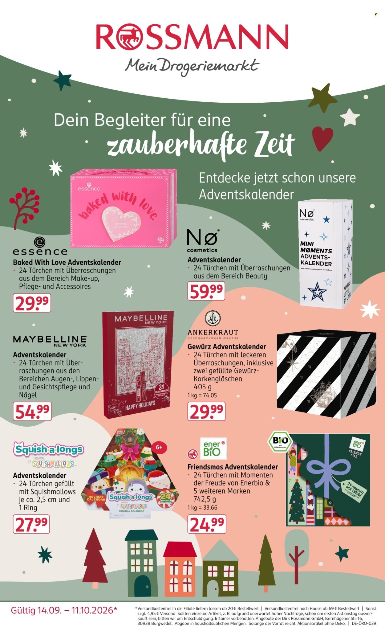 ROSSMANN Prospekt - 24 Tage voller Vorfreude
