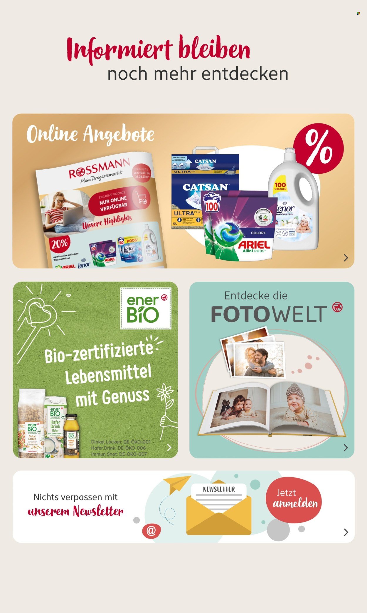 ROSSMANN Prospekt - 24 Tage voller Vorfreude