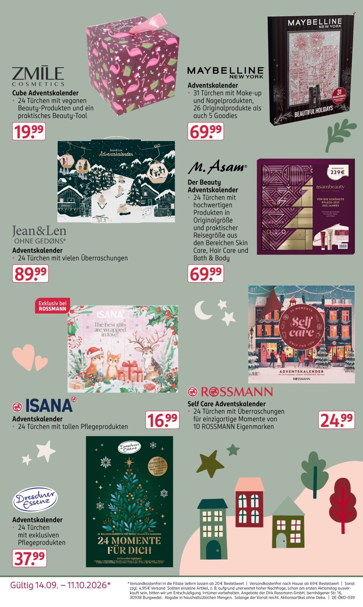 ROSSMANN Prospekt - 24 Tage voller Vorfreude