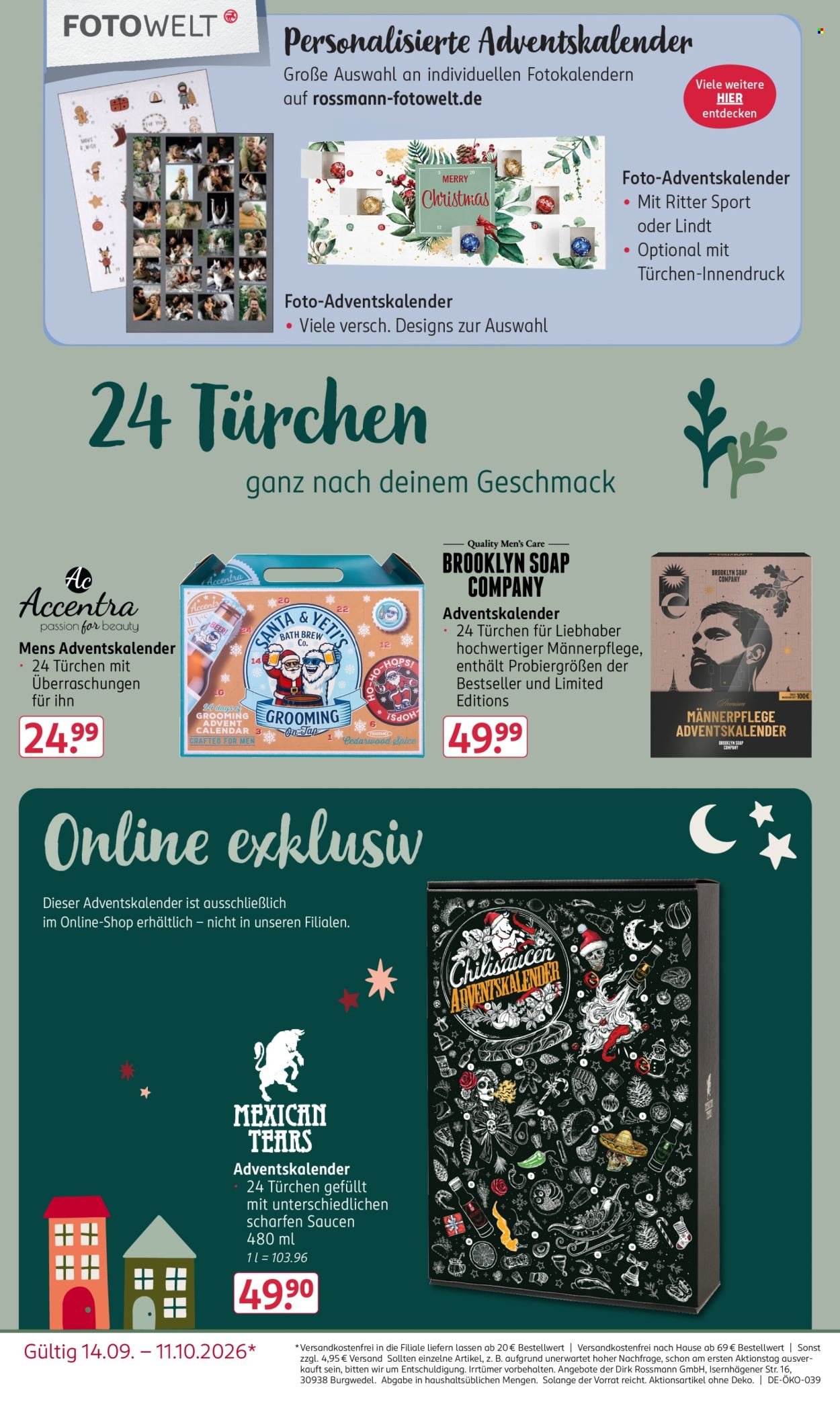 ROSSMANN Prospekt - 24 Tage voller Vorfreude