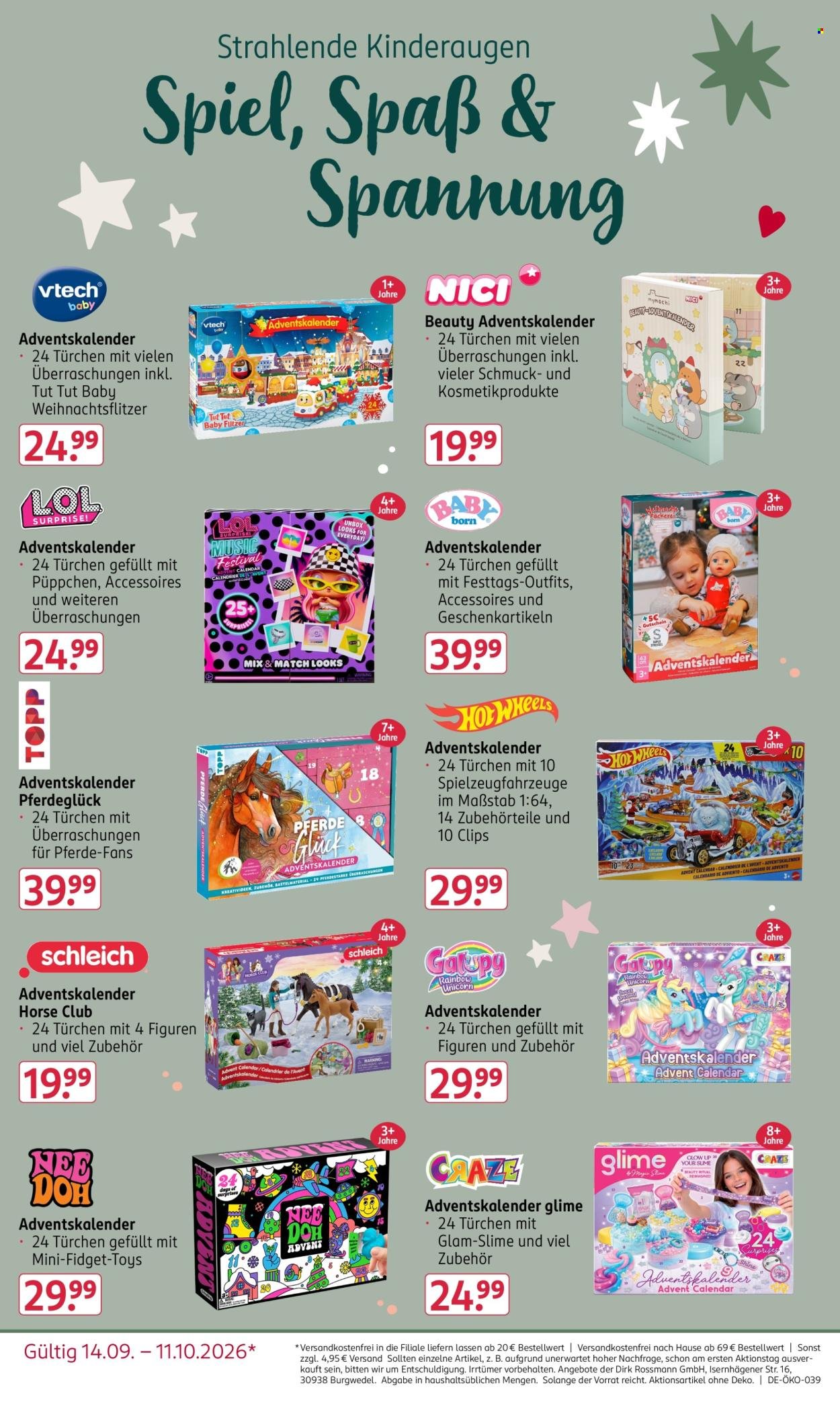 ROSSMANN Prospekt - 24 Tage voller Vorfreude