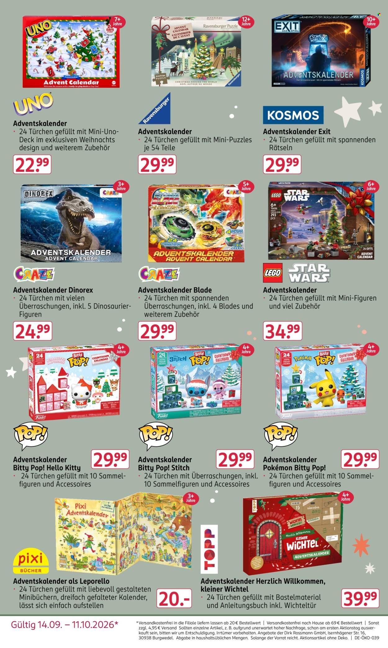 ROSSMANN Prospekt - 24 Tage voller Vorfreude