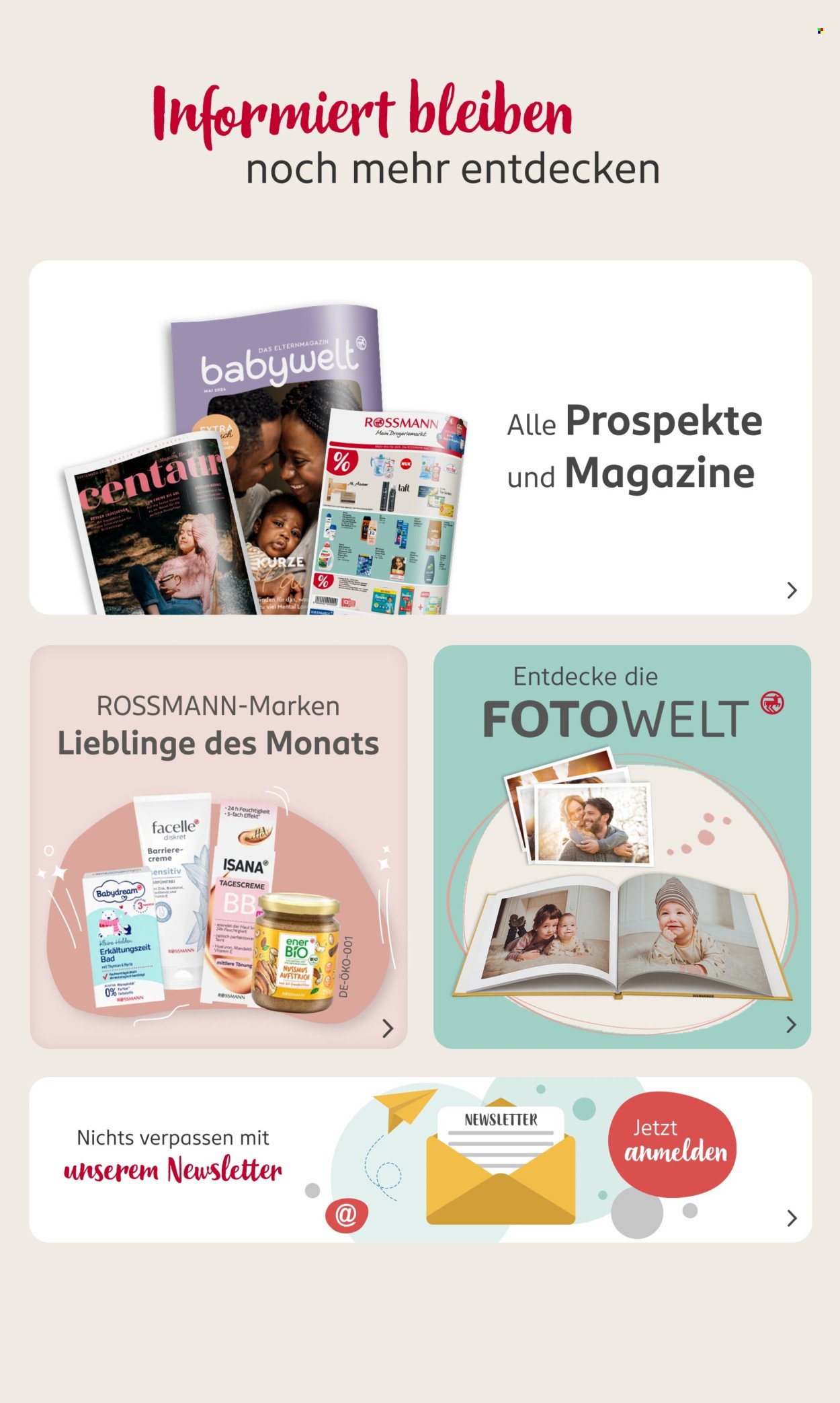 ROSSMANN Prospekt - Unsere App-Angebote