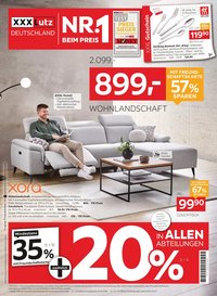 XXXLUTZ Prospekt - Nr. 1 beim Preis