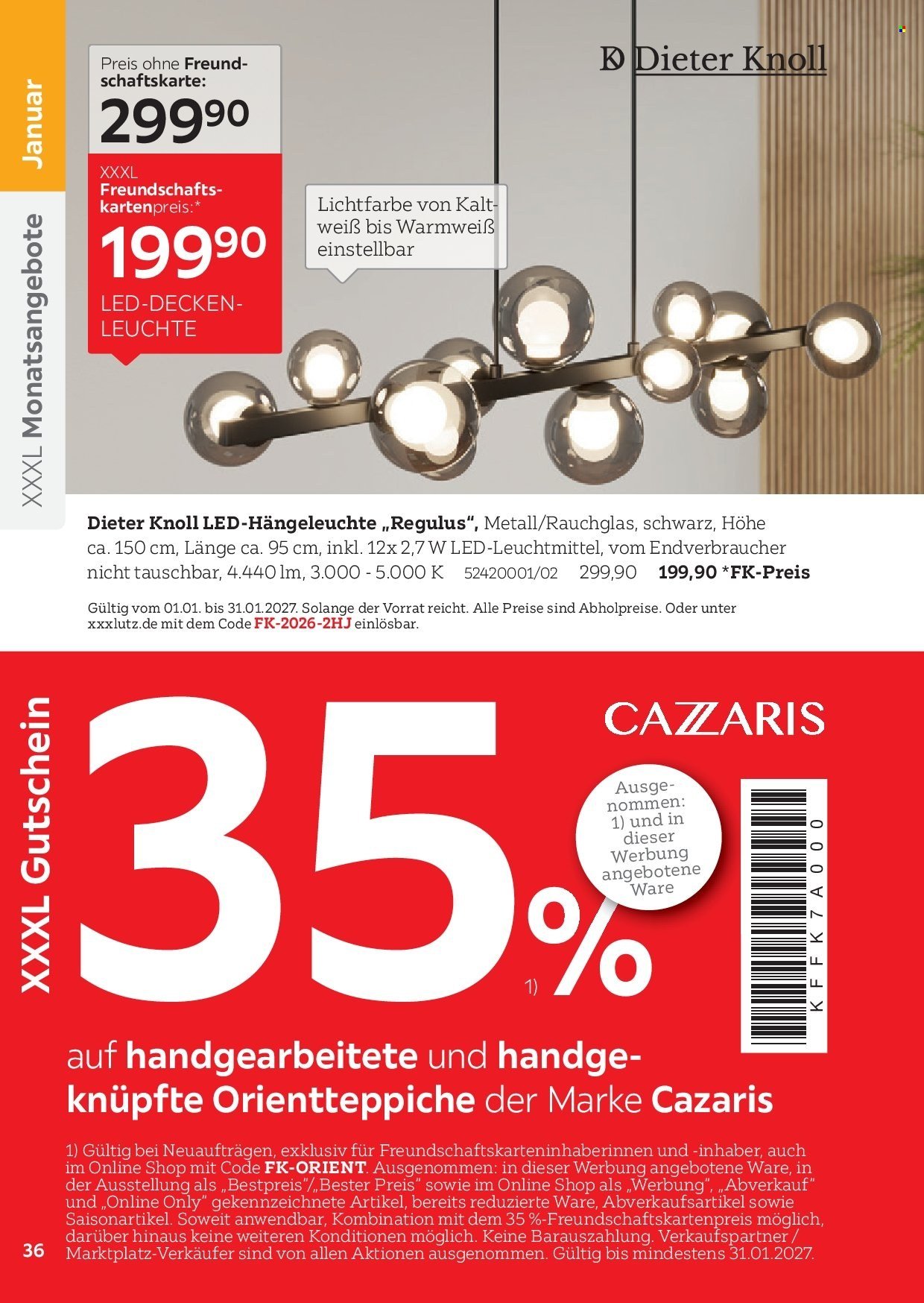 XXXLUTZ Prospekt - Freundschaftskartenjournal