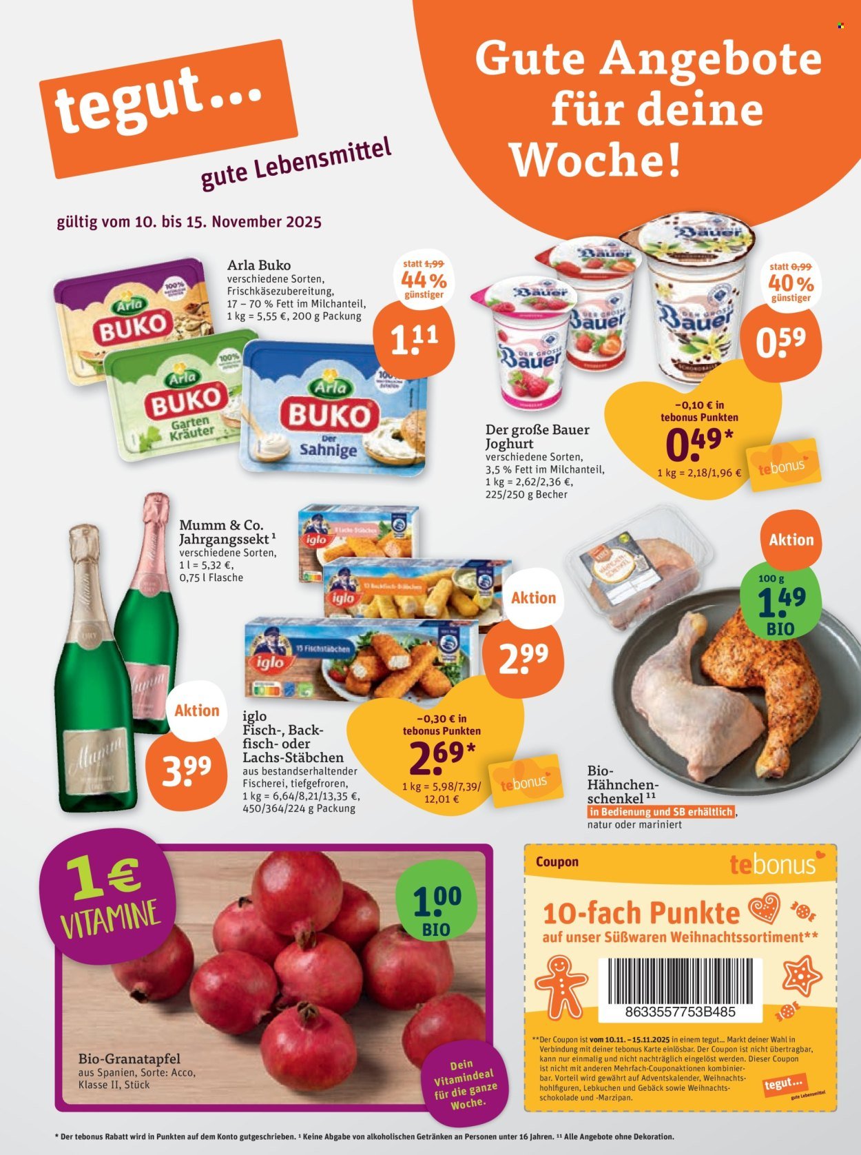 TEGUT... Prospekt - Ab Montag 10.11.2025