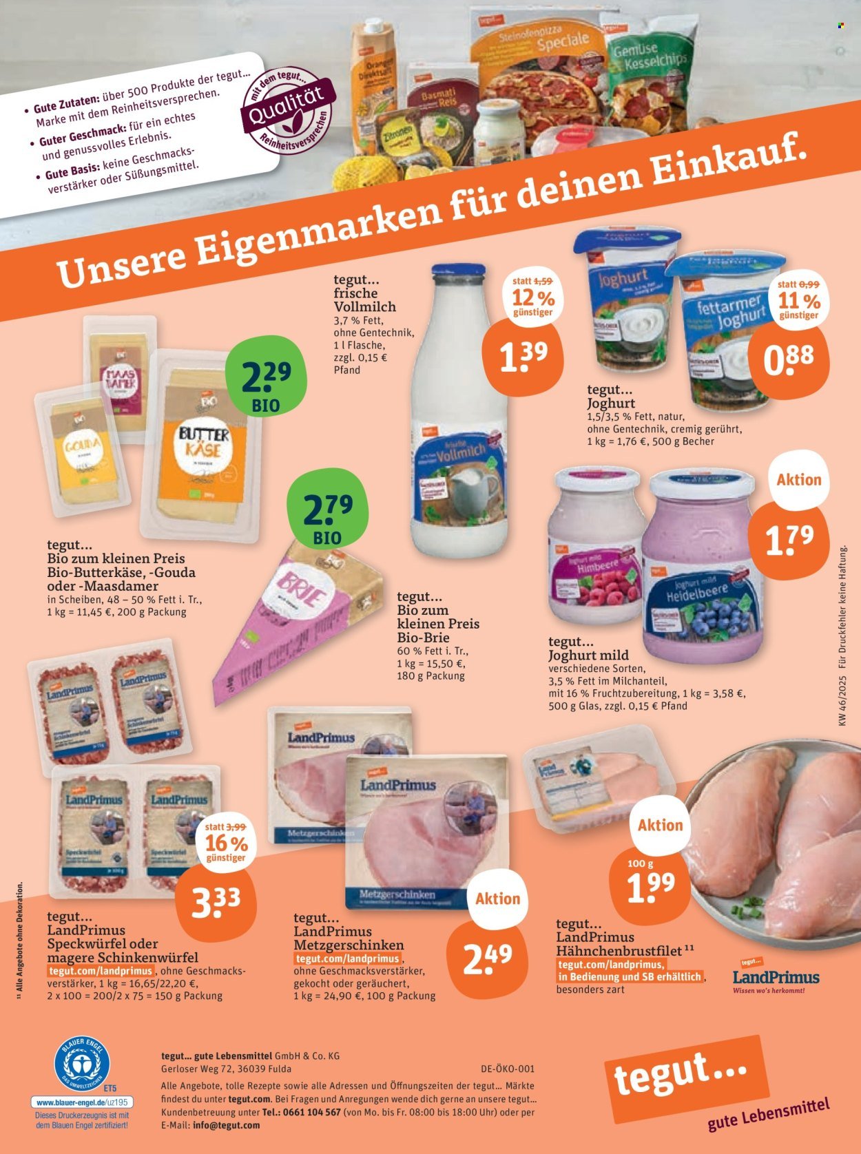 TEGUT... Prospekt - Ab Montag 10.11.2025