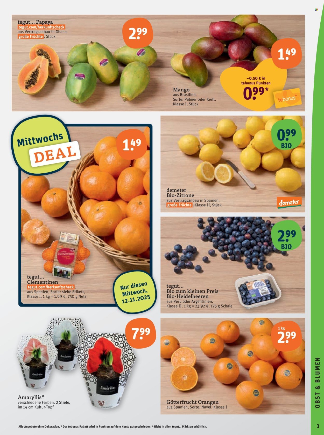 TEGUT... Prospekt - Ab Montag 10.11.2025
